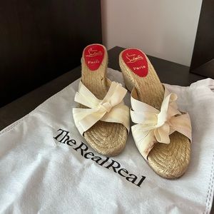 Louboutin Heel / Espadrille